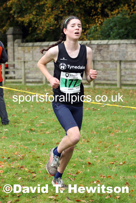 Girls under-15s 2021 NEHL Lambton Castle near Chester le Street, County Durham. Photo: David T. Hewitson/Sports for All Pics